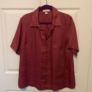 Coldwater Creek linen shirt.